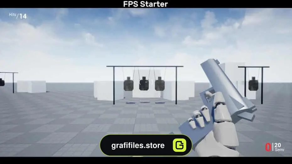 دانلود سیستم FPS برای آنریل انجین - 10 سیستم FPS برای آنریل انجین - 9