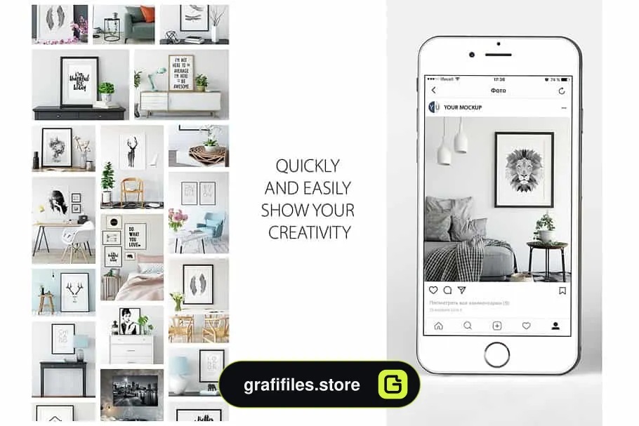 موکاپ قاب عکس