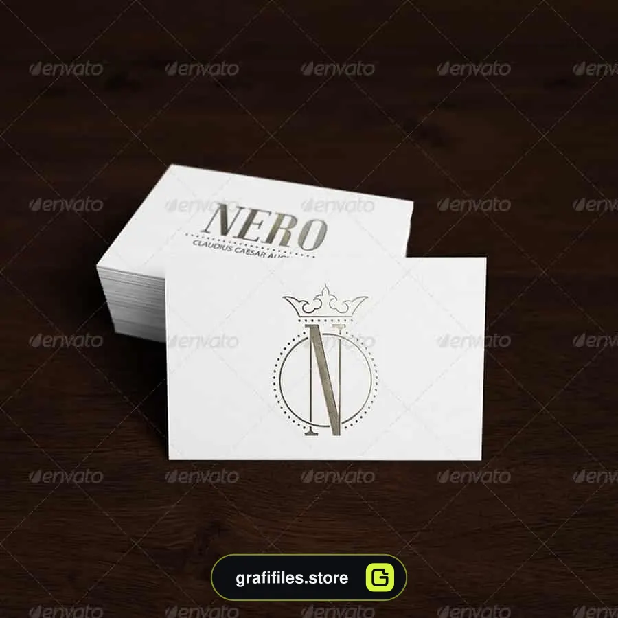 دانلود موکاپ کارت ویزیت Graphicriver Business Card Mockup - 5 موکاپ کارت ویزیت - 4