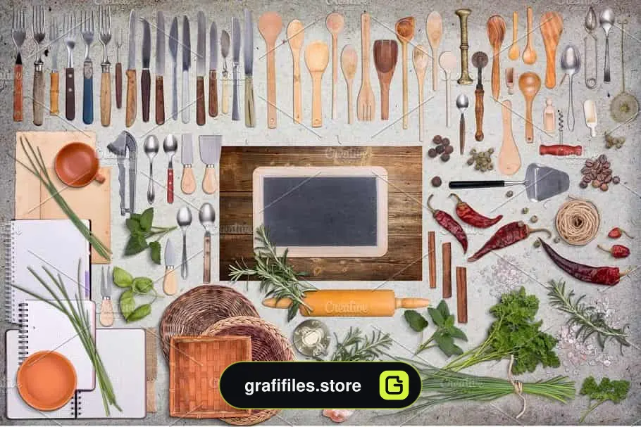 جعبه ابزار ساخت موکاپ آشپزخانه Kitchen