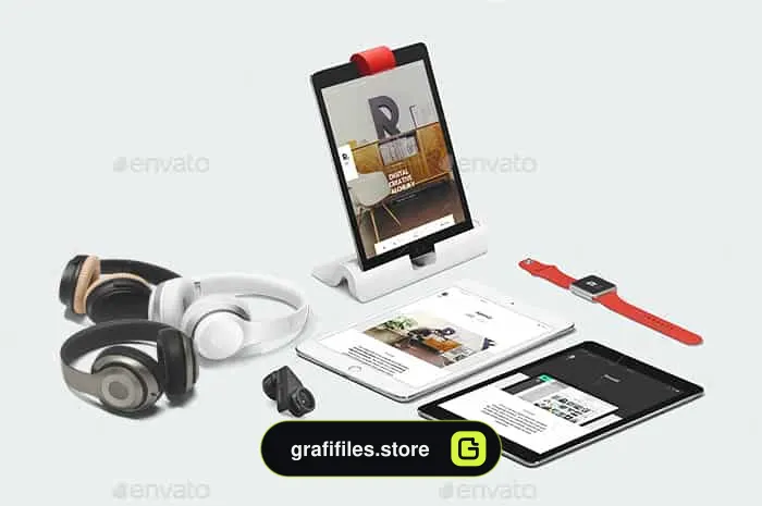جعبه ابزار ساخت موکاپ محصولات اپل