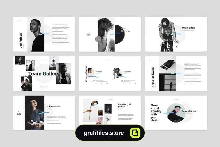 قالب کینوت PORTAL Keynote Presentation Template