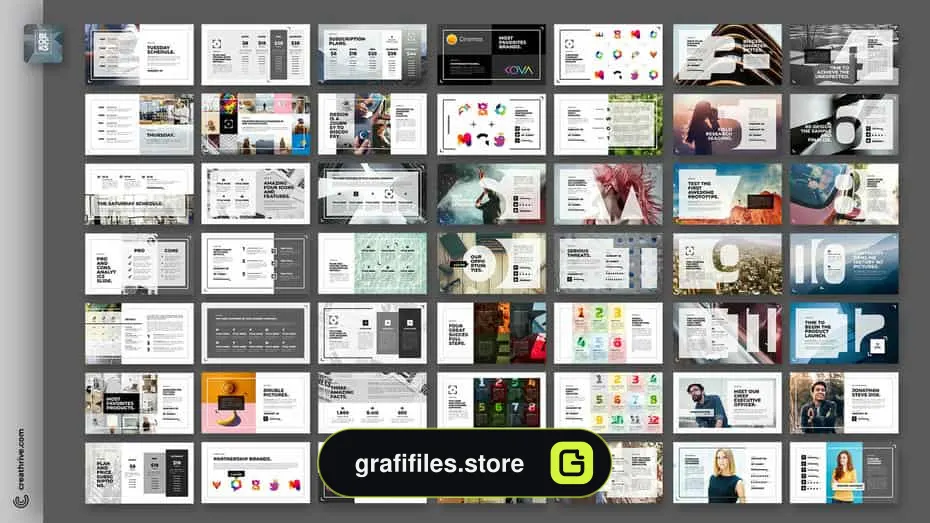 قالب پاورپوینت 2018 PowerPoints Bundle