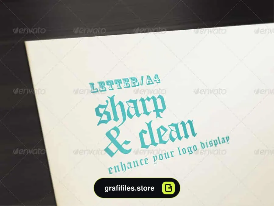 موکاپ لوگو Realistic Logo Mockups