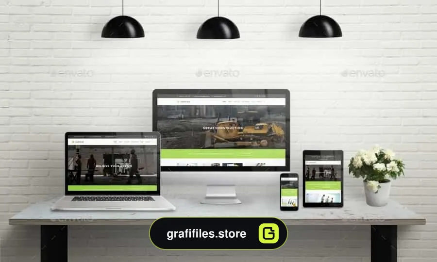 جعبه ابزار ساخت موکاپ میز