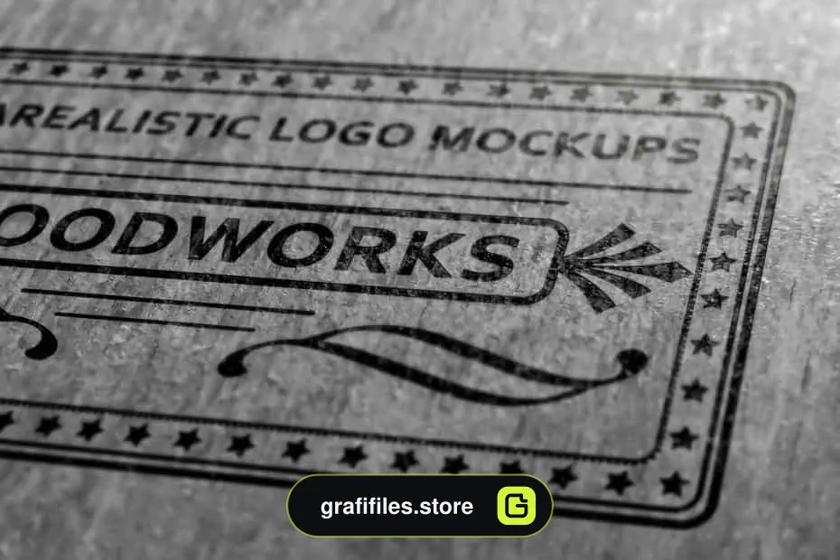 موکاپ لوگو Ultra Realistic Logo Mockups Mix