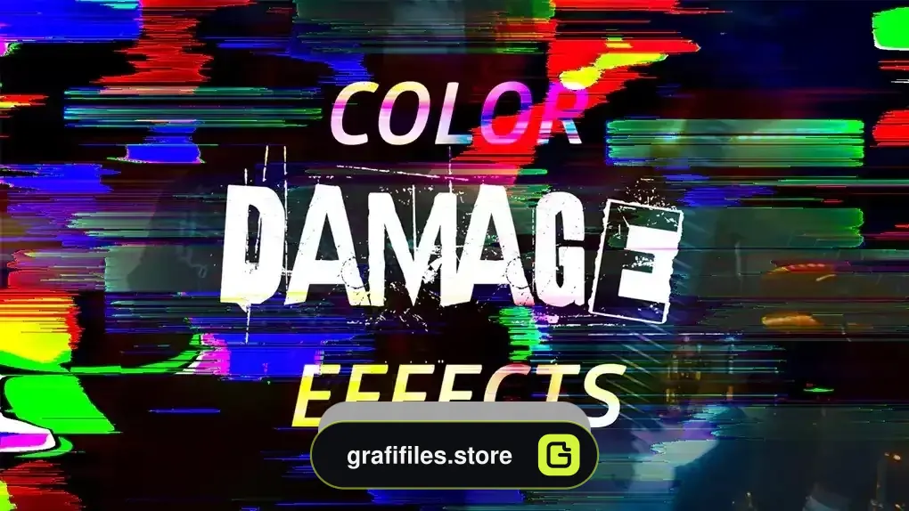 دانلود پریست پریمیر افکت خرابی رنگ Color Damage Effects Presets