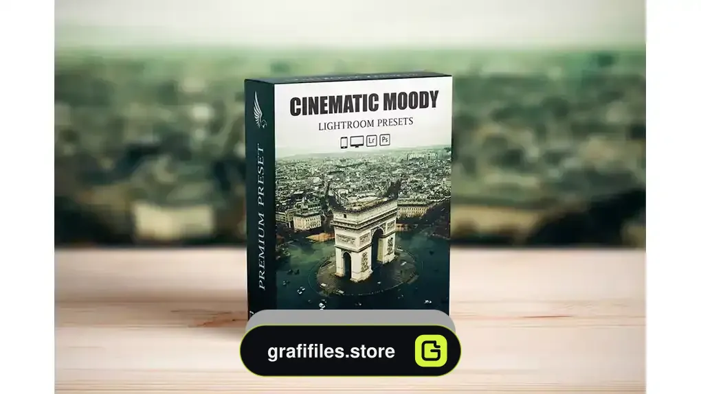 دانلود پریست لایتروم رنگ سینمایی چشم انداز خیابانی Cinematic Moody Street Landscape Lightroom Presets
