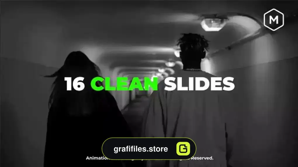 پروژه پریمیر تایپوگرافی Clean Typography