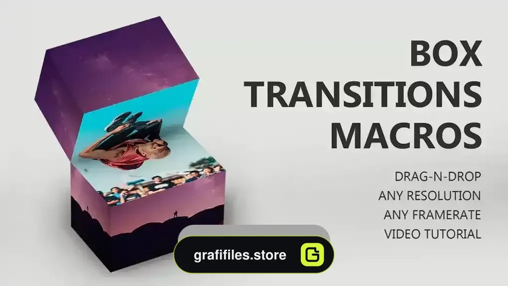 ترانزیشن داوینچی ریزالو Drag-N-Drop Box Transitions