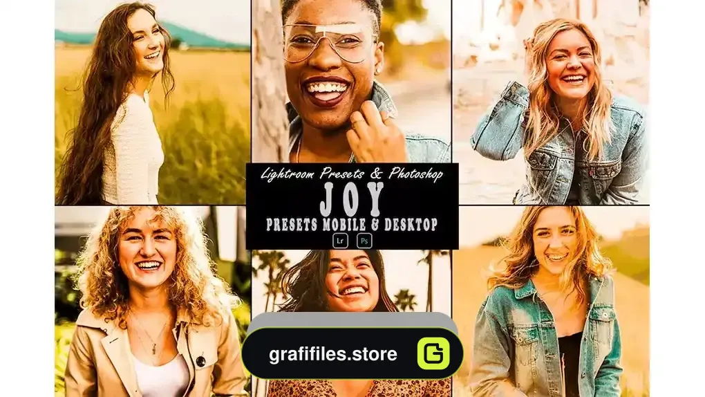دانلود پریست لایت روم به همراه اکشن فتوشاپ Joy Tone Photoshop Action & Lightrom Presets