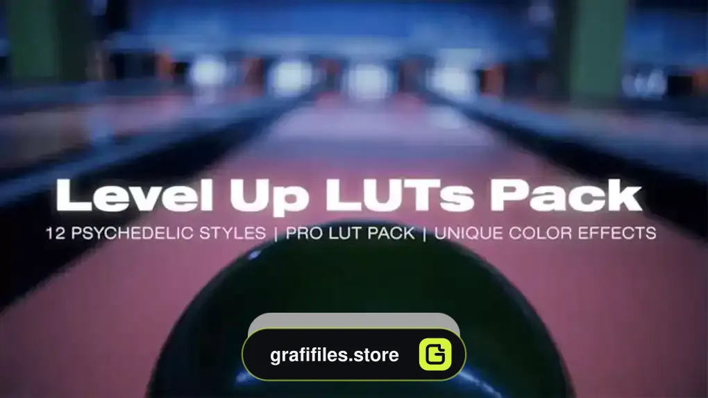 دانلود پریست افترافکت اصلاح رنگ Level Up LUTs Pack
