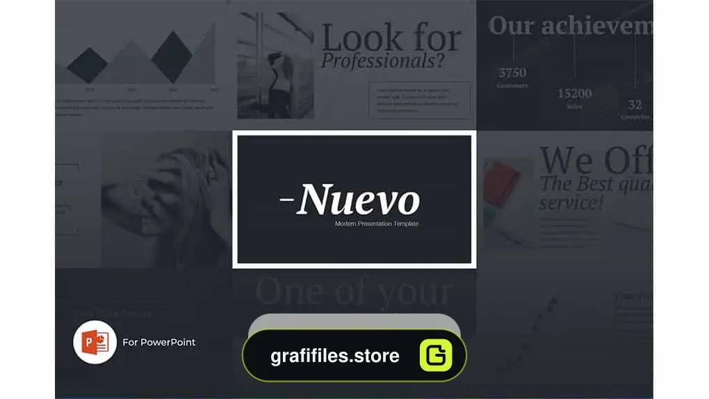 دانلود قالب پاورپوینت Nuevo PowerPoint Presentation Template