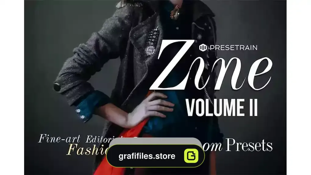 دانلود پریست لایت روم فشن Zine Fashion Lightroom Presets – Volume II